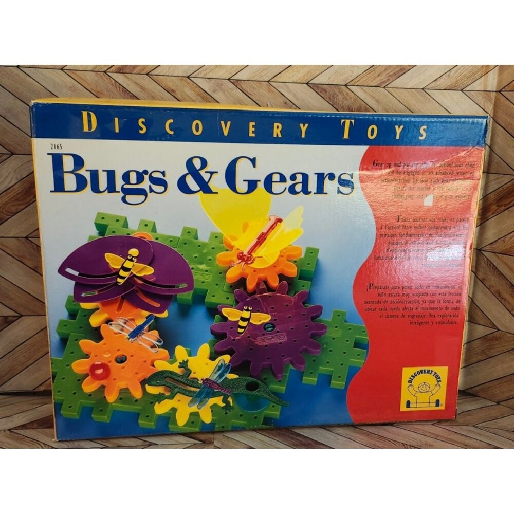 New Discovery Toy Bugs & Gears Educational Learning Toy 4+ Years 2165
